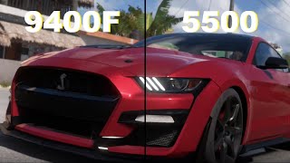 i5 9400F vs R5 5500 [upl. by Ilarrold]