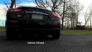 Maserati Ghibli SQ4 Exhaust Sound and Revs [upl. by Nadaha]