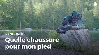 Comment choisir des chaussures adaptées à son pied  Randonnée [upl. by Asina126]