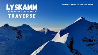 Lyskamm Traverse Überschreitung Liskamm [upl. by Atolrac223]