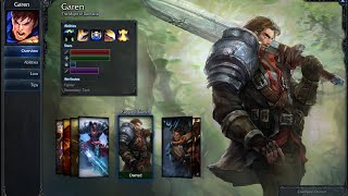 Rugged Garen Skin Spotlight Gameplay 1080p HD [upl. by Pros359]