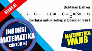 Induksi Matematika  Contoh 3 [upl. by Misti191]