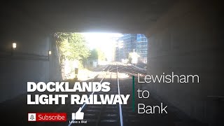 DLR LewishamBank Cab Ride [upl. by Shear]