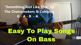 quotEasy 3 to 4 Chord Songs To Play On Bass Guitarquot [upl. by Serle]