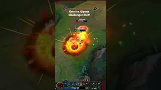 Ornn Full Damage Combo shorts challenger leagueoflegends [upl. by Possing]