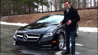 Review 2013 MercedesBenz CLS550 4MATIC [upl. by Kippar]