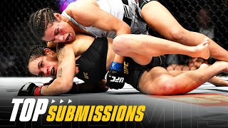 Top 10 Womens Bantamweight Submissions in UFC History [upl. by Aima947]