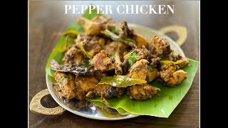 PEPPER CHICKEN  TAMIL பெப்பர் சிக்கன் [upl. by Ramiah989]