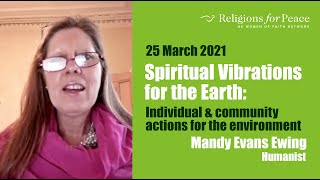 UKWFN Individual amp community actions for the environment  Mandy Evans Ewing Humanist [upl. by Oetsira452]