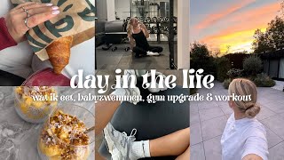 DAY IN THE LIFE wat ik eet babyzwemmen gym upgrade amp legday [upl. by Broida257]