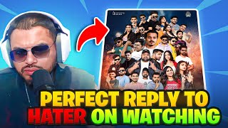 Sid EPIC Reply To Hater On S8UL’S WATCHING [upl. by Refotsirc]