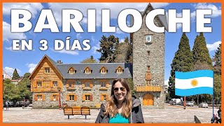 Qué hacer en BARILOCHE en 3 días 😍 ¿qué hacer  Guía completa ✅ [upl. by Turnheim]