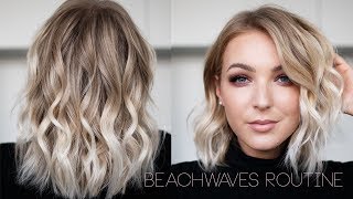 Beachwaves  Haar Routine [upl. by Ranita]