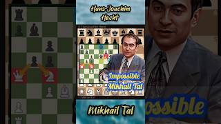 Impossible Mikhail Tal  Mikhail Tal vs HansJoachim Hecht chess mikhailtal IhateChess fischer [upl. by Leake327]