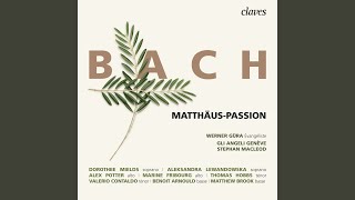 MatthäusPassion BWV 244 No 4d Chorus quotWozu dienet dieser Unratquot Coro I [upl. by Lecroy]