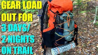 Lightweight Fall Solo Backpacking Gear List  23 Pounds with Food and Water [upl. by Fruma]