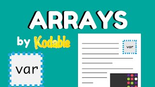 How to Teach Kids About Arrays  Crash Course for Teachers  Kodable [upl. by Elleynod885]