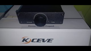 KCEVE UNBOXING Another Budget Priced Powerhouse Amplifier [upl. by Hnacogn403]