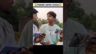 Poker MP40 Scam 😂 shorts funny freefire [upl. by Ynnad]