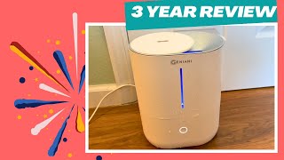 GENIANI Ultrasonic Cool Mist Humidifier 3 YEAR Review [upl. by Dnomsad]