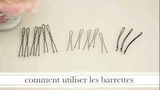 Comment utiliser les barrettes [upl. by Pessa]