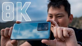 Filming 8k with Samsung S20 Ultra  EPIC or JUST HYPE [upl. by Quackenbush630]