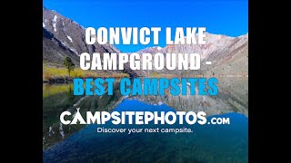 Convict Lake Campground Best Campsites [upl. by Creighton840]