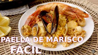 PAELLA DE MARISCO FÁCIL ¡Paso a paso ​ Cocina Abierta [upl. by Haret977]