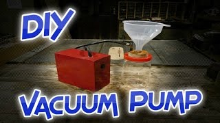 How to make a Multipurpose Vacuum Pump amp a Buchner Funnel [upl. by Ruthi975]