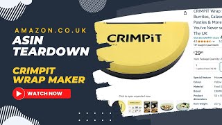 CRIMPiT Toasted Wrap Maker ASIN Teardown [upl. by Preuss326]