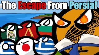 Xenophons March of the Ten Thousand  Escape from Persia  Anabasis  Polandball History [upl. by Lyrehc]