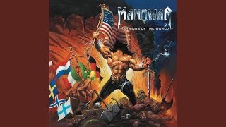 Manowar  Die for Metal Guitar Backing Track [upl. by Aneertak]