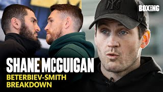 Shane McGuigan Breaks Down Beterbiev vs Smith [upl. by Ttirrem604]