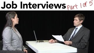 How to Interview for a Job in American English part 15 [upl. by Mintun]