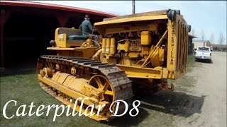 1948 Caterpillar D8 First Start 2012 [upl. by Lewison]