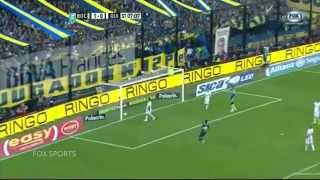 Gol de letra por cobertura Golaço de Calleri  Boca x Quilmes [upl. by Raual]