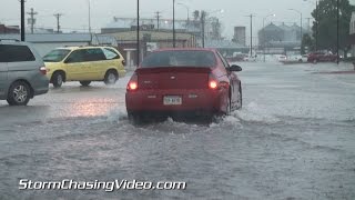 6102015 Cozad NE Street Flooding [upl. by Newnorb916]