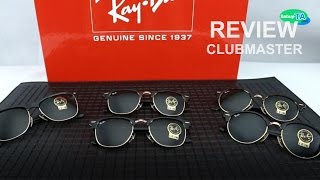 Review  RayBan Clubmaster RB3016 RB4246 และ RB4175 โดย สบายตาดอทคอม [upl. by Maxie]