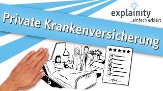 Private Krankenversicherung einfach erklärt explainity® Erklärvideo [upl. by Cathey]