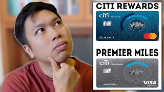 Citi PremierMiles VS Citi Rewards  Which is the BEST [upl. by Eelano]