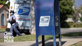 Postal workers union sounds alarm about USPS staffing service and election preparedness [upl. by Larson966]