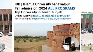 IUB Fall Admission 2024 Admissions Open MPhilMSMSc HonsMBALLM amp PhD Admissions [upl. by Sivolc583]