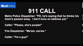 911 Operator Hangs Up on Emergency Caller for Swearing [upl. by Berkman573]