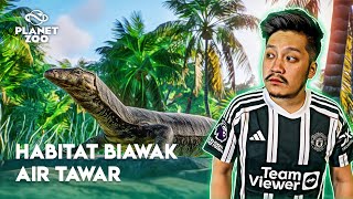 Planet Zoo Franchise Mode  Hewan Pertama Nusantara Zoo Asian Water Monitor [upl. by Yendirb]