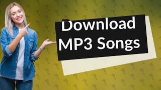 How to download MP3 songs in mobile [upl. by Chaworth410]