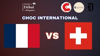 CHOC INTERNATIONAL France VS Suisse 2324 [upl. by Ramma548]