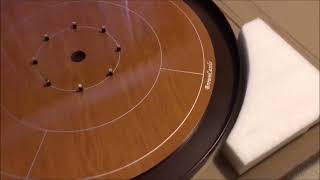 Unboxing a BrownCastle Crokinole Board Bundle [upl. by Spielman]