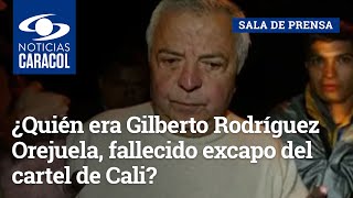 ¿Quién era Gilberto Rodríguez Orejuela fallecido excapo del cartel de Cali [upl. by Airotnes]