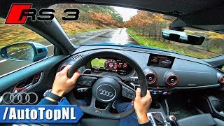 2018 Audi RS3 Sedan POV Test Drive by AutoTopNL [upl. by Ispep155]