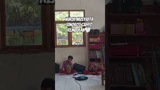 Nurul Musyaffa hadroh latihanhadroh cintasholawat sholawat [upl. by Waterman]